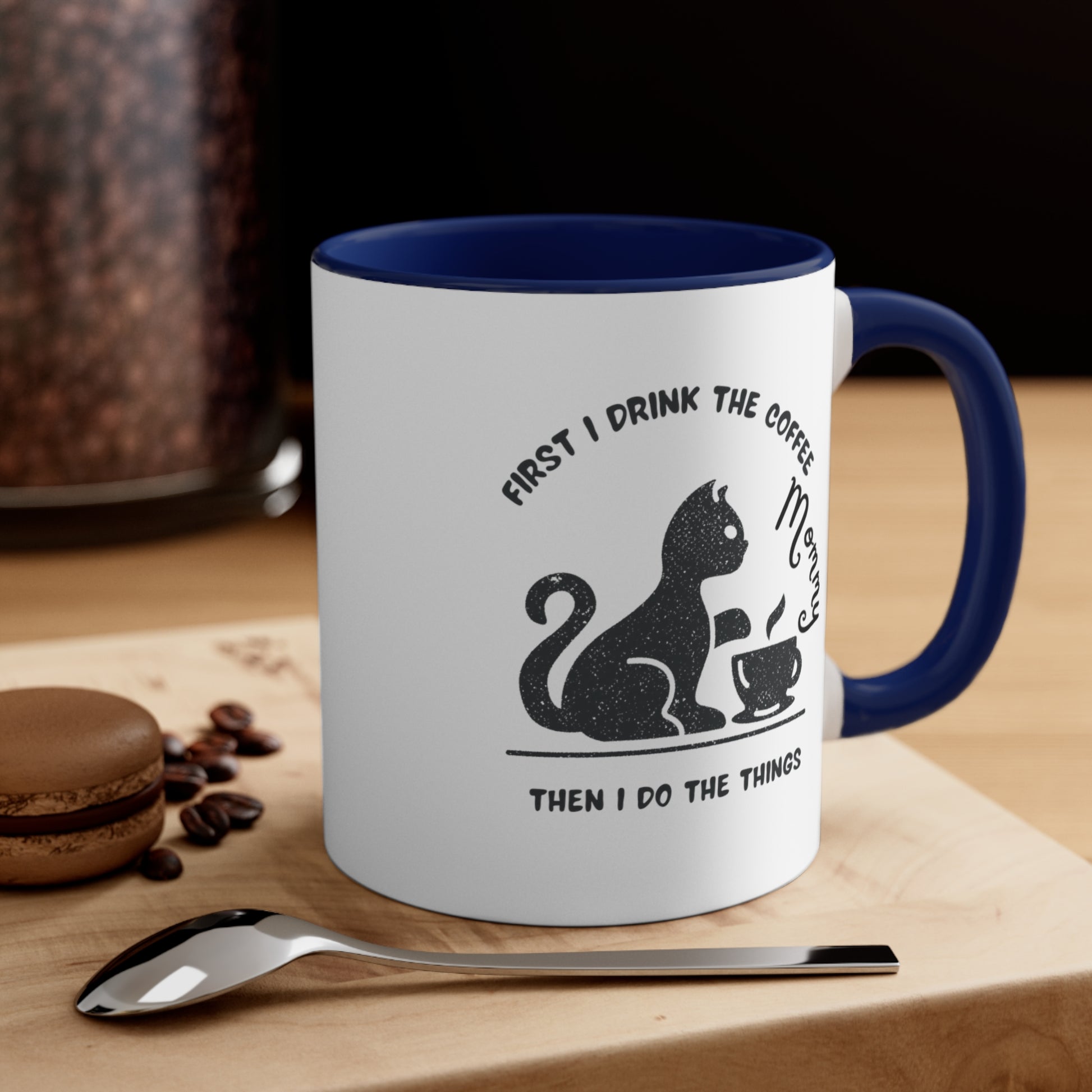 Cat Mommy Accent Coffee Mug, 11oz