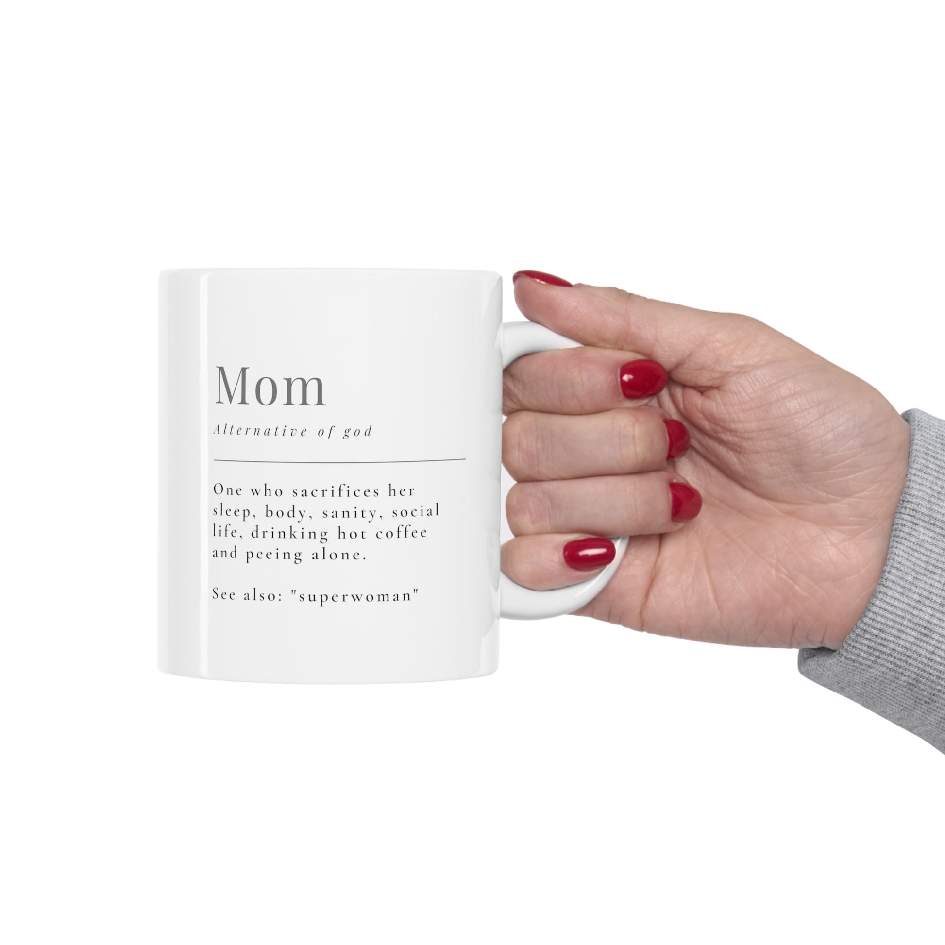 Superwomen Mug for Mom - Ceramic Mug 11oz