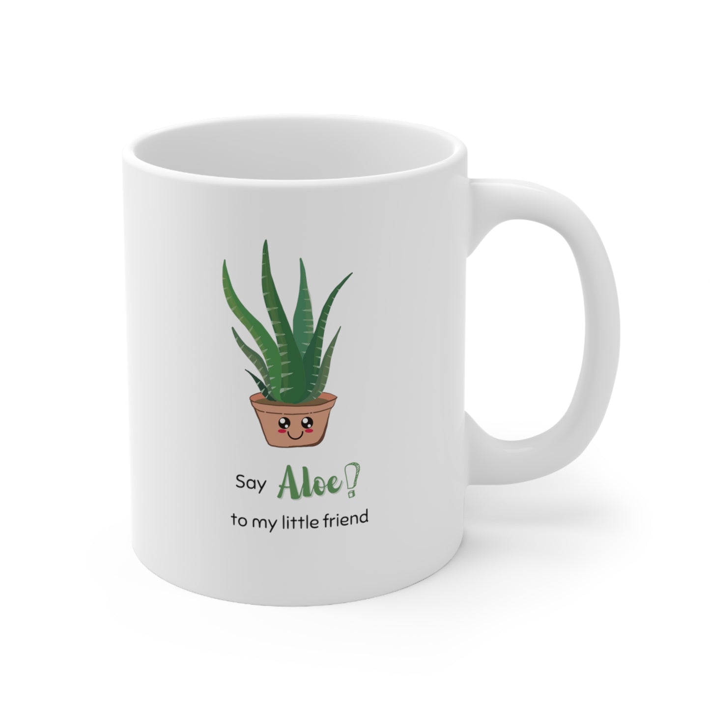 Funny Aloe Plant Coffee Mug