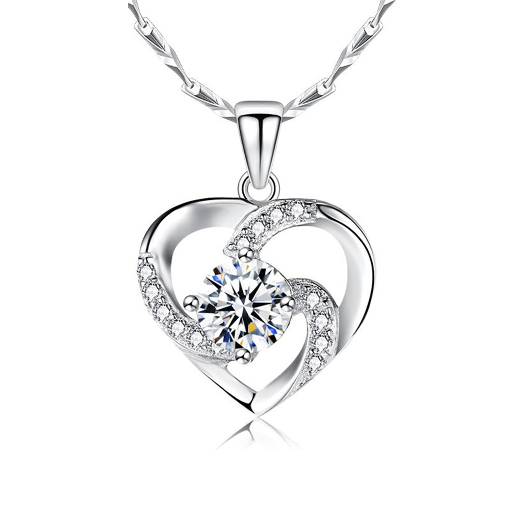 To My Wife - You're My Queen - Eternal Heart Necklace