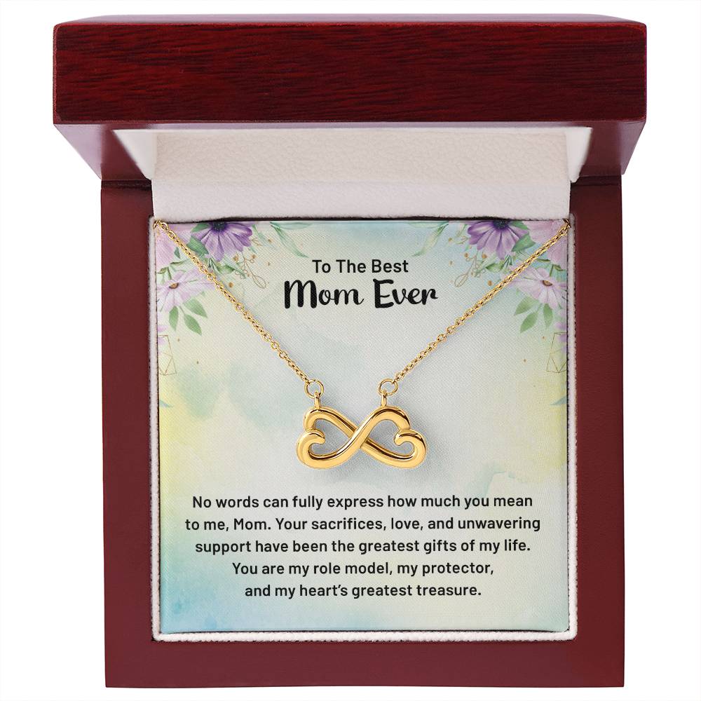 To The Best Mom Ever - You're My Role Model - Endless Love Necklace - Special Gifts For Mom