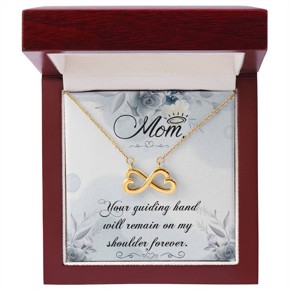 Best Gift for Mom - Your guiding hand - Endless Love Necklace
