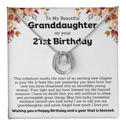 21st granddaughter gifts