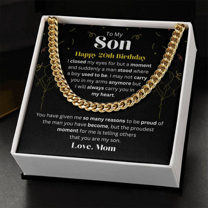 You're My Son, Cuban Link Chain