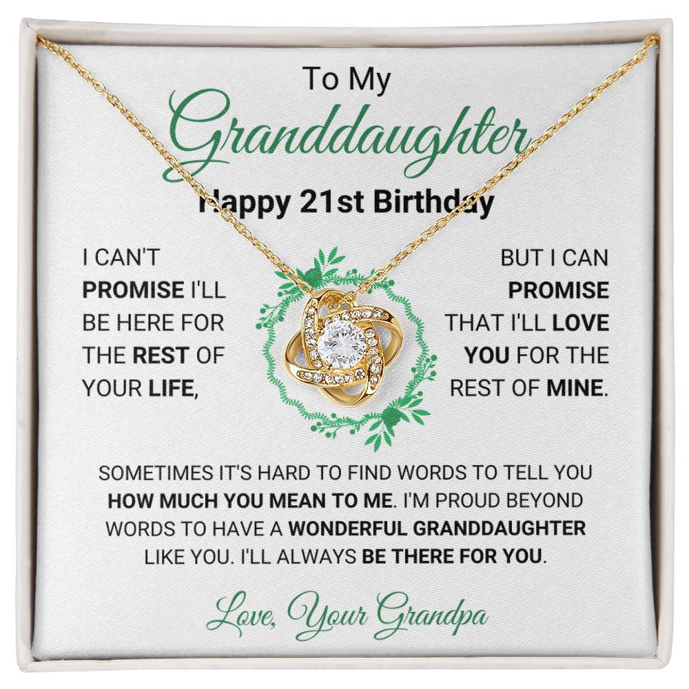 unique 21st birthday gifts for granddaughter