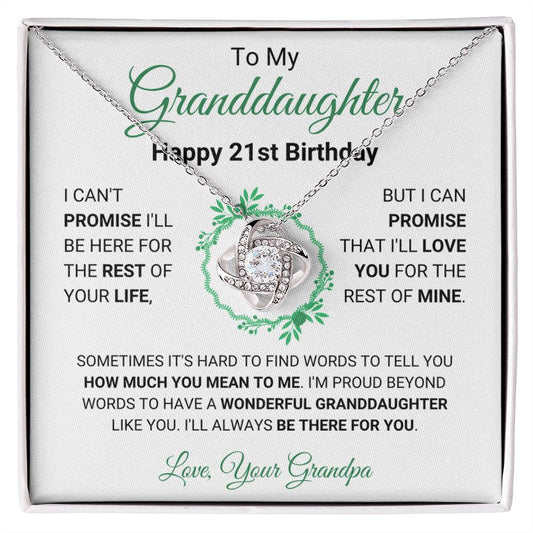 21st birthday jewelry ideas for granddaughter