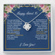 Happy Sweet 16 Gift For Her, You Are Wonderful Young Woman - Love Knot Necklace