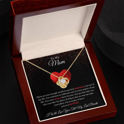 Sentimental jewelry gift for mom