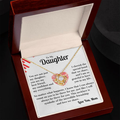 Exquisite Mother to Daughter Gift Necklace