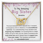 personalized big Sister Necklace Gift