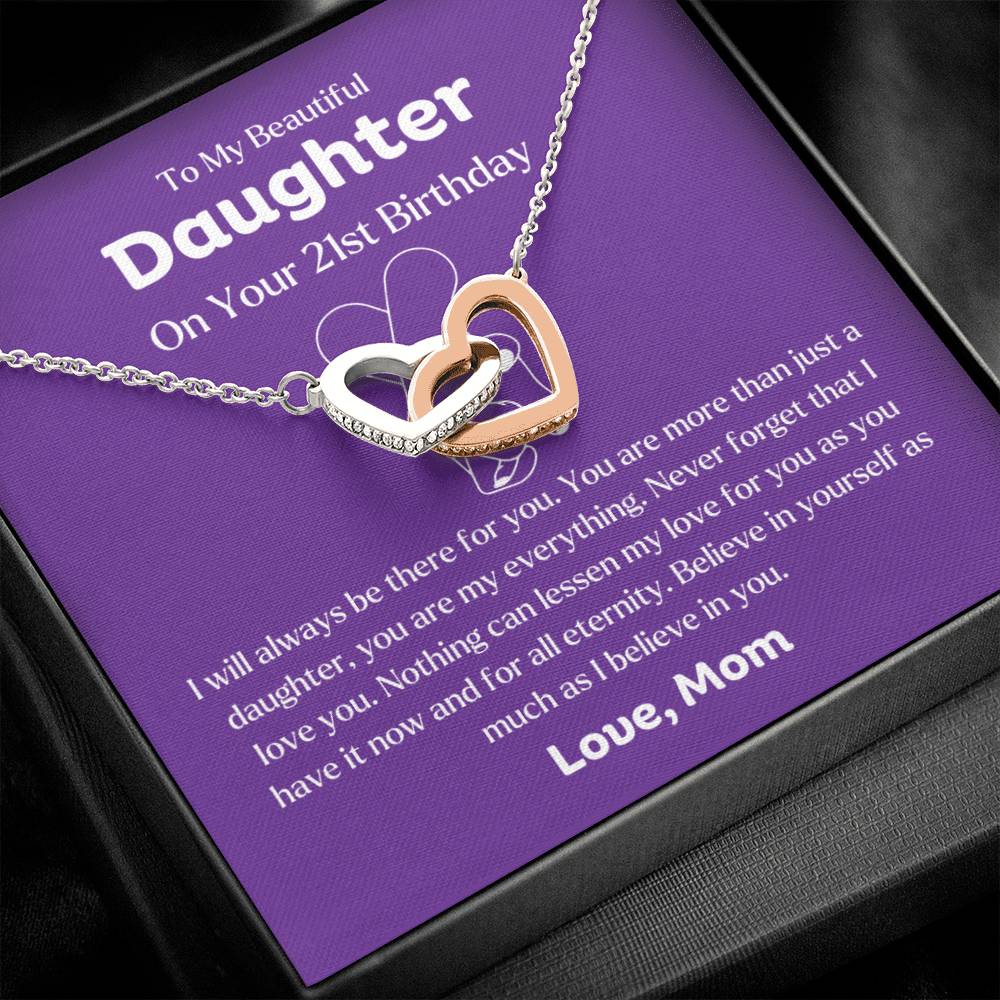 To My Daughter | On Your 21st Birthday Gift From Mom