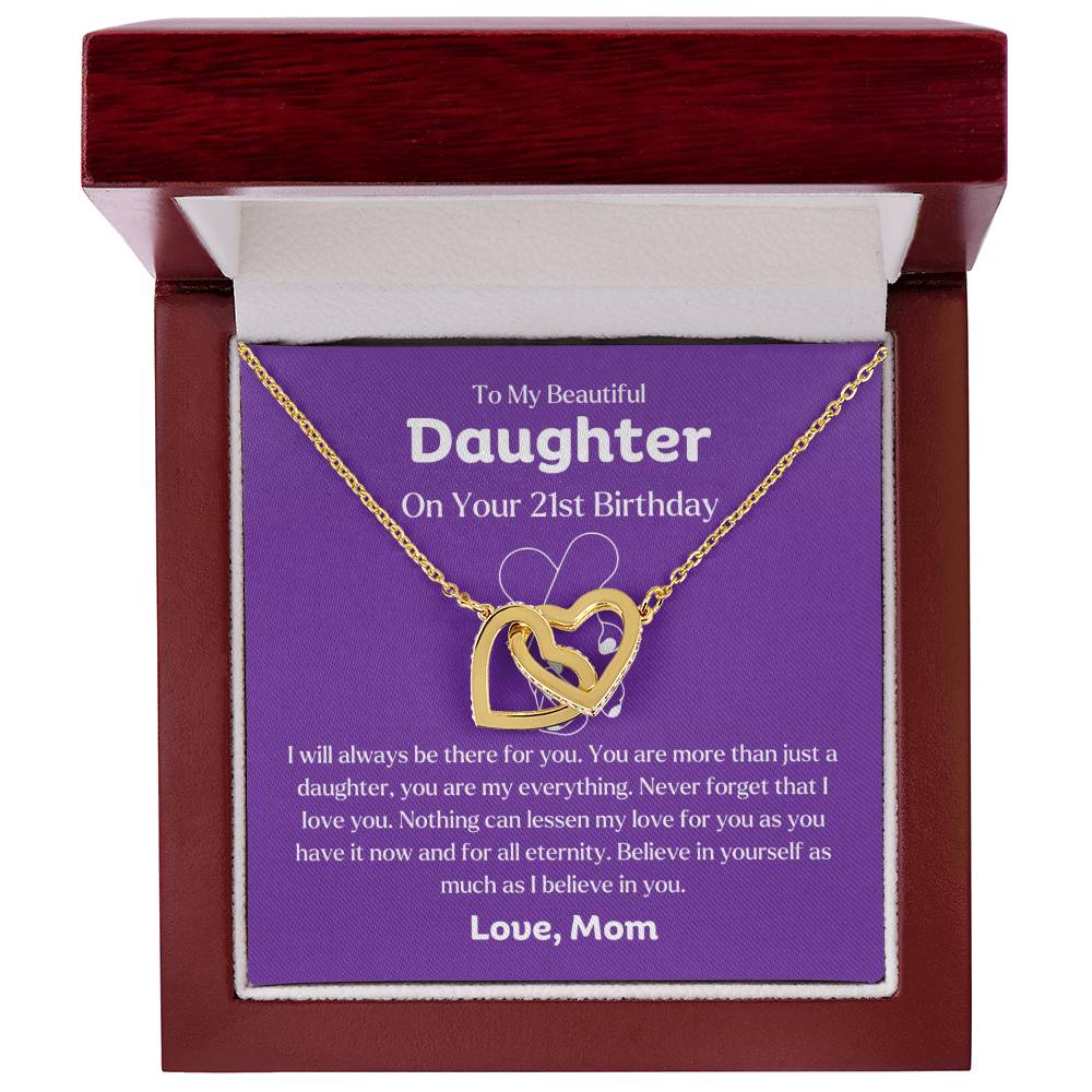 To My Daughter | On Your 21st Birthday Gift From Mom