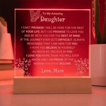 Graduation Gift Plaque for Daughter