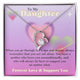 To My Daughter - Love And Support You Unconditionally Necklace