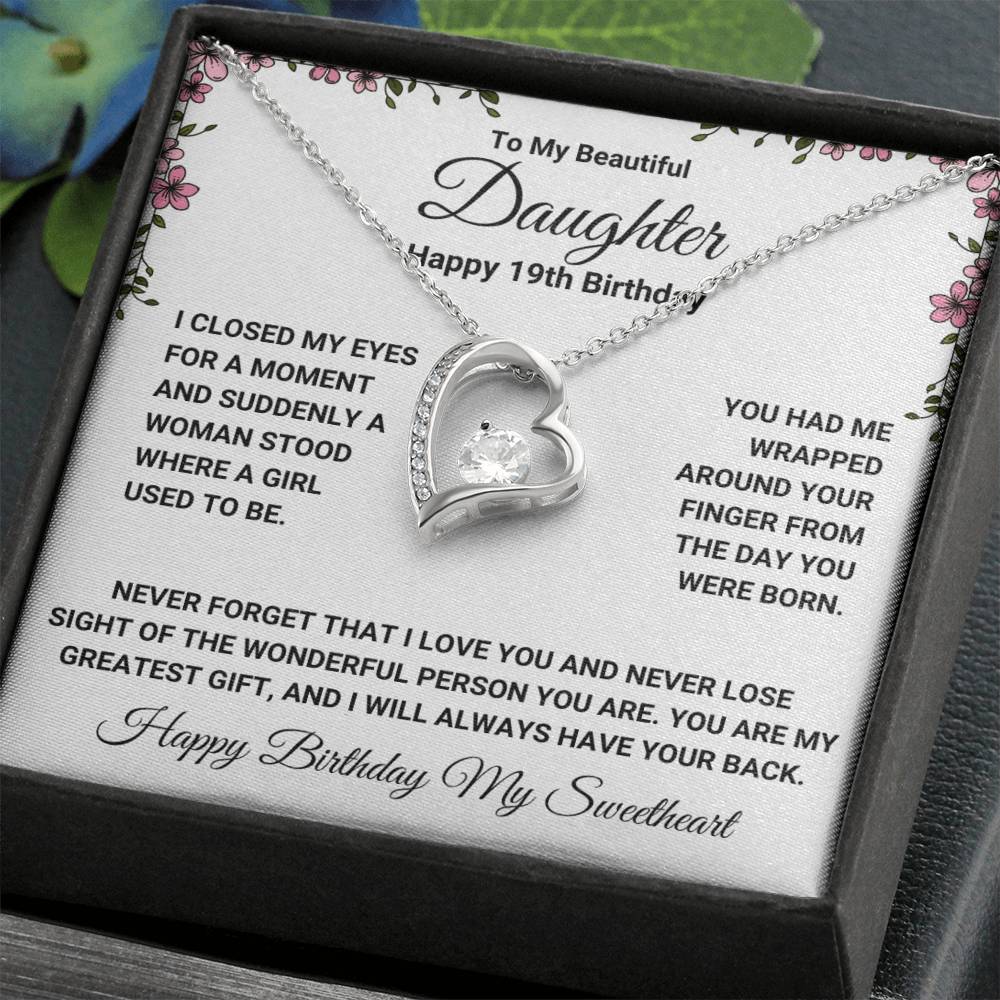 To My Beautiful Daughter | 19th Birthday Gift From Parents