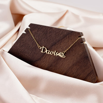 Personalized Sports Name Necklace - Louis Monte