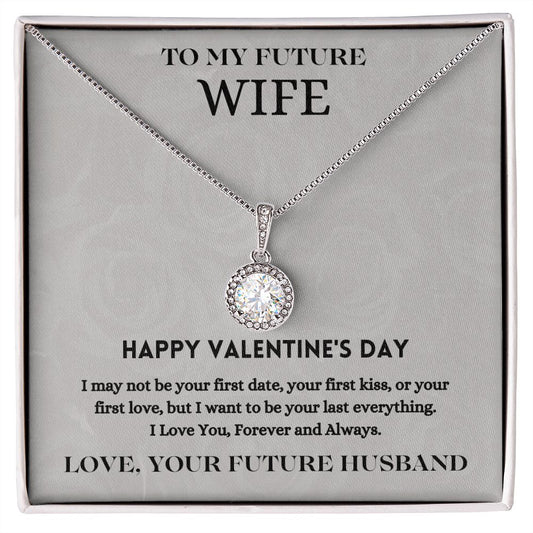 Valentines Day Gift for Future Wife from Future Husband - Sparkling Necklace