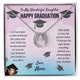 To My Daughter - Graduation Necklace For Daughter From Mom