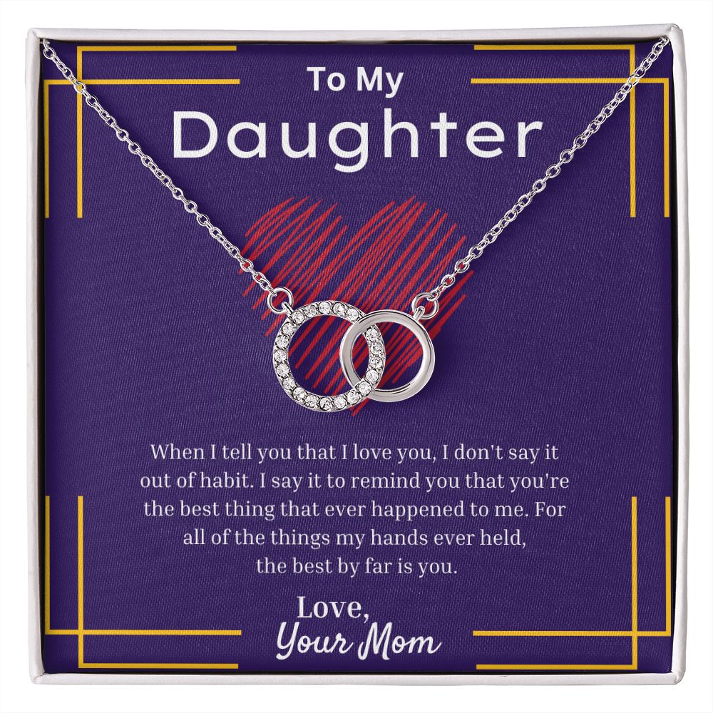Necklace From Mom To Daughter - The Perfect Pair Necklace for a Memorable Gift