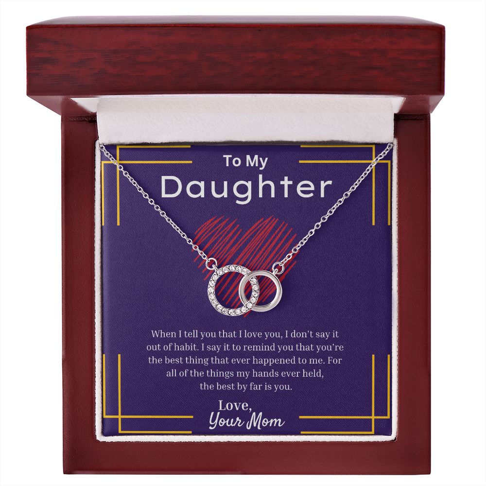 Necklace From Mom To Daughter - The Perfect Pair Necklace for a Memorable Gift
