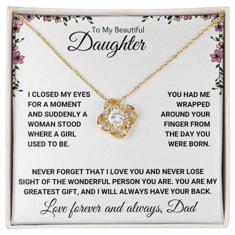 To My Daughter Gift - Jewelry From Dad To Daughter