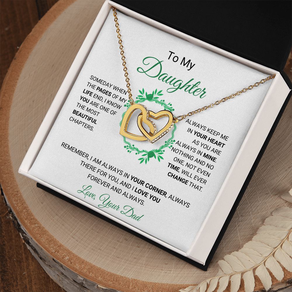 To My Daughter Necklace | Special Present For Daughter From Father