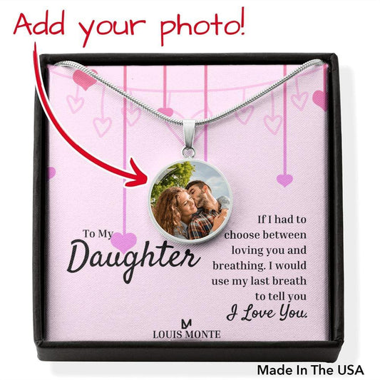 Daughter - My Last Breath Personalized Necklace