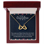 To Our Grandma Necklace - You stole our heart from the very start - Endless Love Necklace