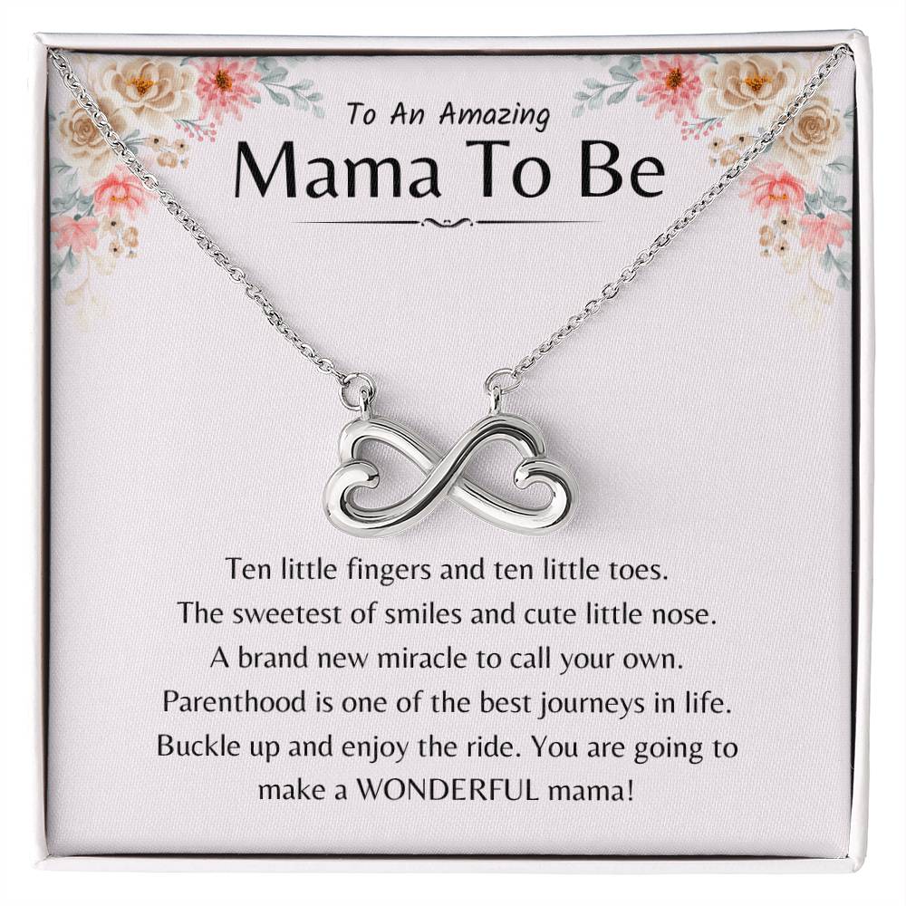 To An Amazing Mama To Be - You're going to make a wonderful mama - Endless Love Necklace - Gift for New Mom