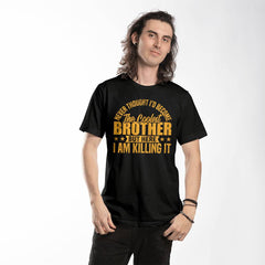 Coolest Brother T-Shirt – Funny Confidence Graphic Tee