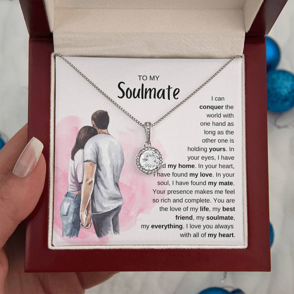 To My Soulmate Necklace - Special Gift for Birthday & Valentine’s Day - Eternal Hope Necklace
