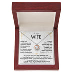 Heartfelt Gift for Wife from Husband - Romantic Jewelry for Special Occasions & Valentine’s Day - Crown Pendant Necklace