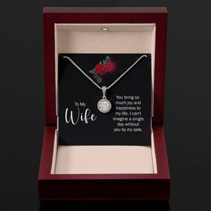Romantic Gift for Wife from Husband - Meaningful Jewelry for Birthday, Anniversary, Christmas & Valentine’s Day - Eternal Hope Necklace