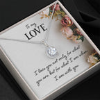 Anniversary Gift for Love from Husband - Sweet Romantic Jewelry for Valentine’s Day - Eternal Hope Necklace