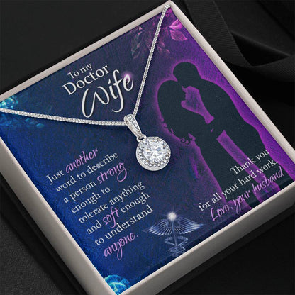 To my Doctor Wife - Eternal Hope Necklace - Gift for Wife from Husband