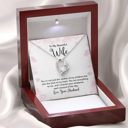 Surprise Gift for Wife - Meaningful Jewelry from Husband for Christmas, Anniversary & Valentine’s Day - Forever Love Necklace