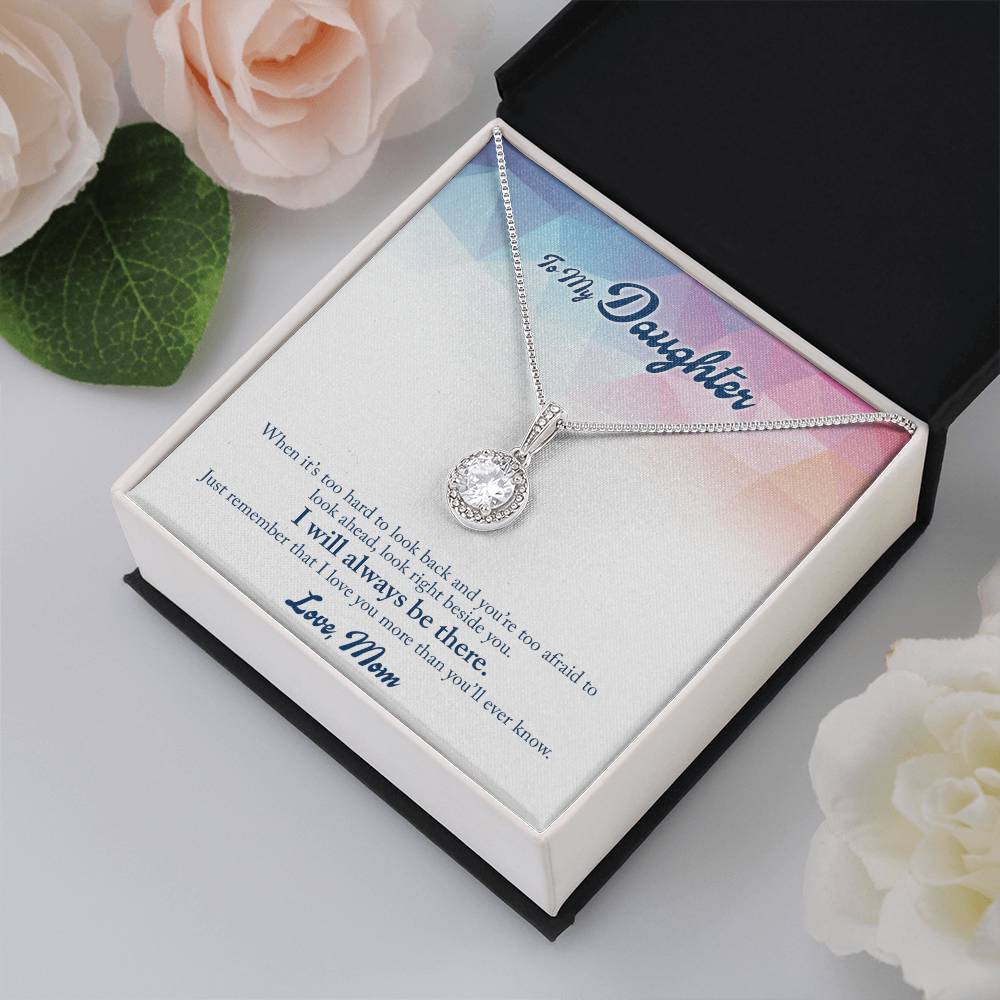 To My Daughter Necklace – Daughter Graduation & Birthday Present – Eternal Hope Necklace