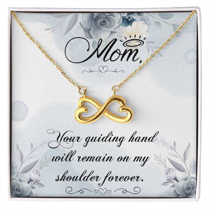 Best Gift for Mom - Your guiding hand - Endless Love Necklace