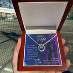 Romantic Gift for Wife from Husband - Meaningful Jewelry for Birthday, Anniversary, Christmas & Valentine’s Day - Lucky In Love Necklace