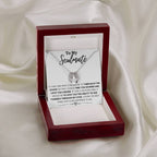 To My Soulmate Necklace - Soulmate Gift for Her for Valentine’s Day & Every Day Love - Lucky In Love Necklace