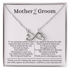 Mother of the Groom - Present for Mother in Law - Thank you for raising the man of my dreams - Endless Love Necklace