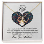 Meaningful Gift for Wife - Heartfelt Jewelry from Husband for Birthday, Anniversary, Valentine’s Day, Christmas - Alluring Beauty Necklace