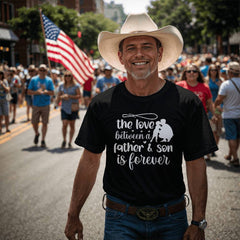 Father and Son Bond T-Shirt, Heartfelt Dad Tee, Unique Father Son Gifts