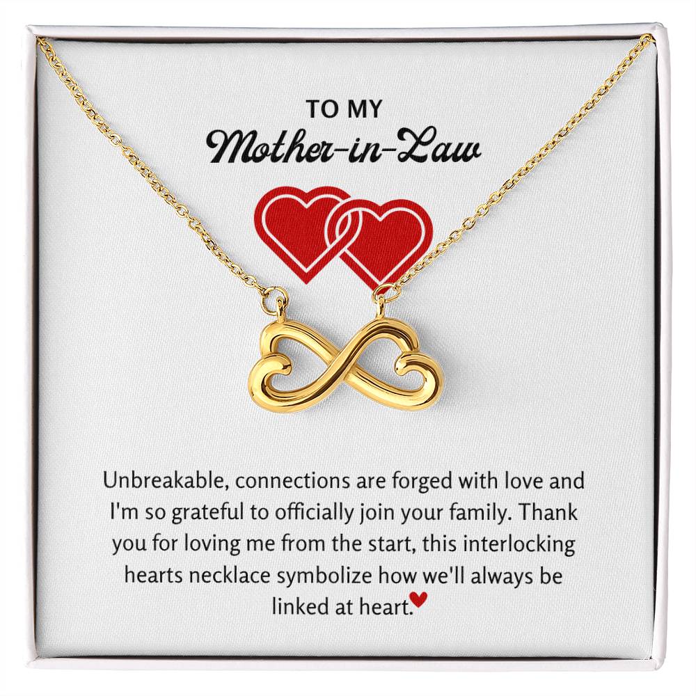 To My Mother in Law - I am so grateful - Endless Love Necklace