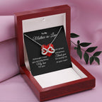 To My Mother In Law - Thank you for loving me as your own - Endless Love Necklace