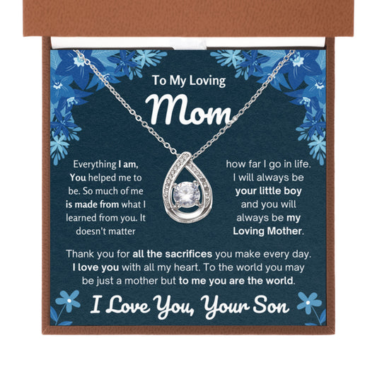 To My Beautiful Mom Gift from Son