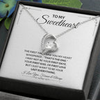 To My Sweetheart Necklace - Gift for Love on Valentine’s Day & Special Days - Forever Love Necklace