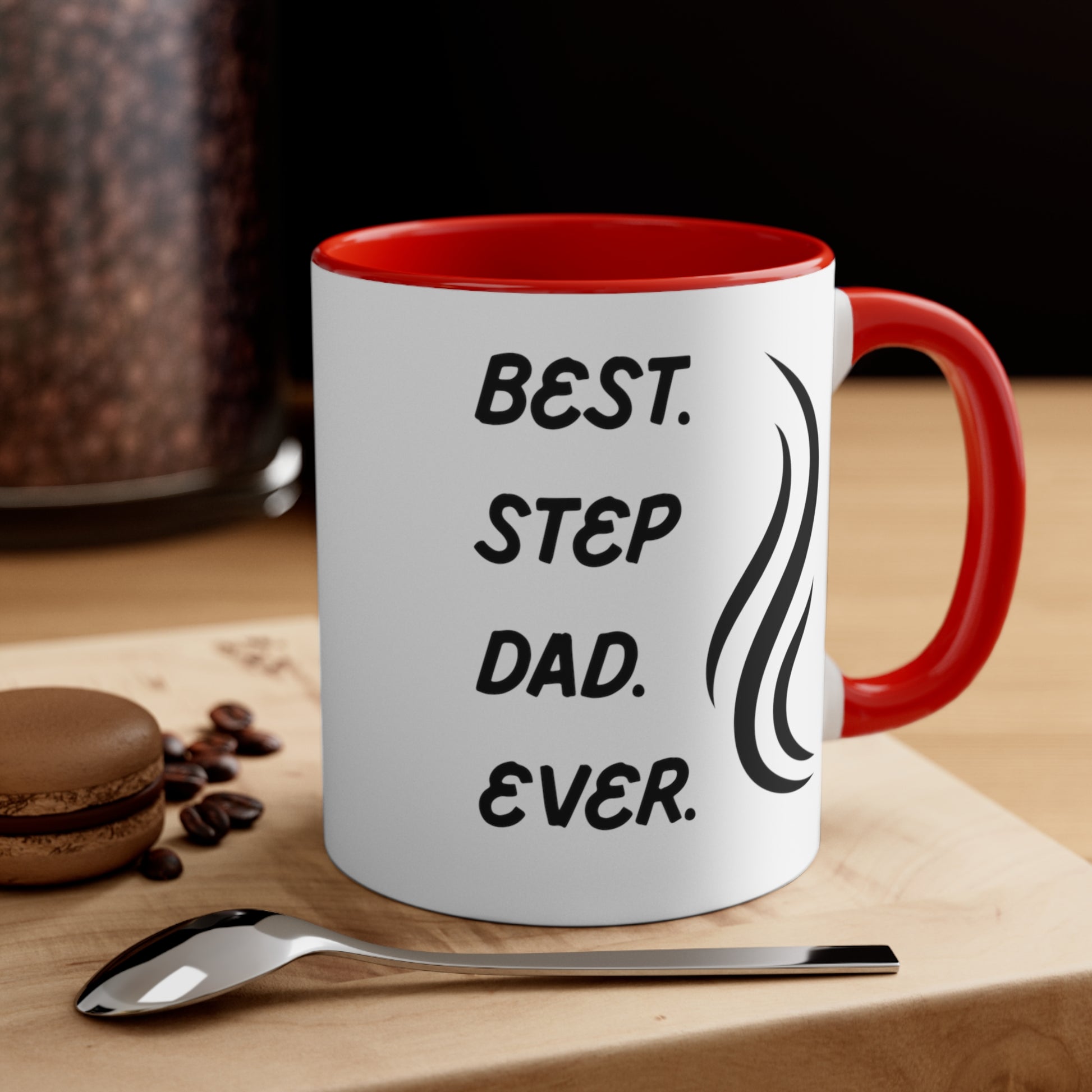 Best Stepdad Ever Accent Coffee Mug, 11oz