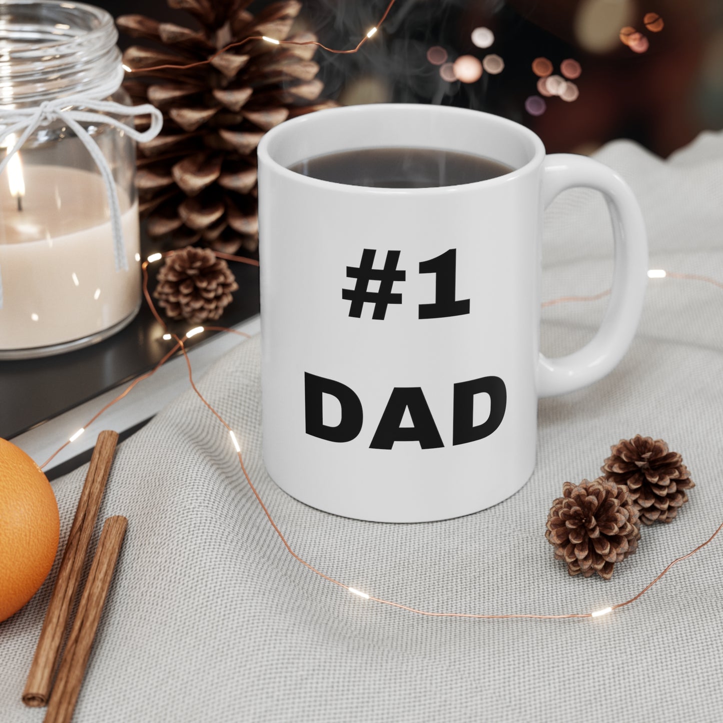 #1 Dad Mug