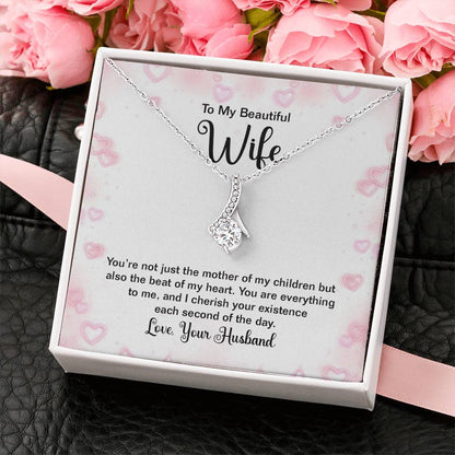 Valentine’s Day Gift for Wife - Emotional Jewelry from Husband for Anniversary Too - Alluring Beauty Necklace